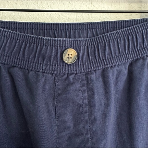 Denim and Company Navy Pants with Elastic Waist Size MP - Picture 4 of 8